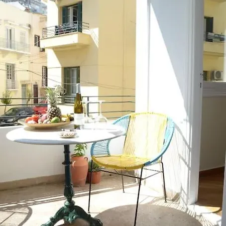 Ferienwohnung Sunny Quiet Apatment At Lycabetous Athen Exterior foto